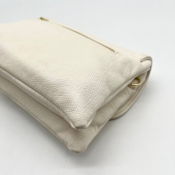 MINICAT Cream Faux Leather Multipocket Crossbody - Picture 9 of 12
